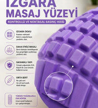 Foam Roller Masaj Rulosu Orta Sert – Spor Sonrası Kas Gevşetici Yoga Pilates Fitness Masaj Köpüğü