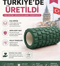 Foam Roller Masaj Rulosu Orta Sert – Spor Sonrası Kas Gevşetici Yoga Pilates Fitness Masaj Köpüğü