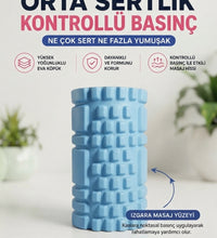 Foam Roller Masaj Rulosu Orta Sert – Spor Sonrası Kas Gevşetici Yoga Pilates Fitness Masaj Köpüğü