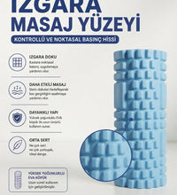 Foam Roller Masaj Rulosu Orta Sert – Spor Sonrası Kas Gevşetici Yoga Pilates Fitness Masaj Köpüğü