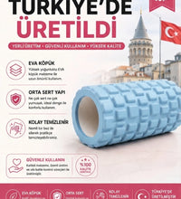 Foam Roller Masaj Rulosu Orta Sert – Spor Sonrası Kas Gevşetici Yoga Pilates Fitness Masaj Köpüğü