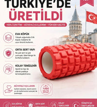 Foam Roller Masaj Rulosu Orta Sert – Spor Sonrası Kas Gevşetici Yoga Pilates Fitness Masaj Köpüğü