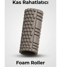 Foam Roller Masaj Rulosu Orta Sert – Spor Sonrası Kas Gevşetici Yoga Pilates Fitness Masaj Köpüğü