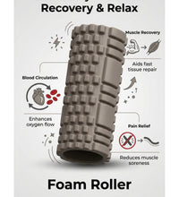Foam Roller Masaj Rulosu Orta Sert – Spor Sonrası Kas Gevşetici Yoga Pilates Fitness Masaj Köpüğü