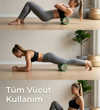 Foam Roller Masaj Rulosu Orta Sert – Spor Sonrası Kas Gevşetici Yoga Pilates Fitness Masaj Köpüğü