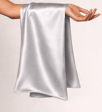 Ipek 22 momme Italyan Dut Ipeği Saf Ipek Yastık Kılıfı Tekli Silk Pillowcase Gri