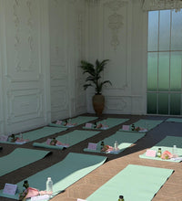 Kaymaz TPE Yoga Matı 6 mm Çift Renkli | Diz Ağrıtmayan Ekstra Yumuşak Pilates & Fitness Minderi | Terletmeyen Kaydırmaz Yüzey | Taşıma Kolay Hafif Mat