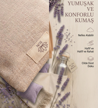 Lavanta Dolgulu Yoga Göz Yastığı Meditasyon Göz Maskesi Uyku ve Rahatlama Yastığı Aromaterapi Göz Pedi