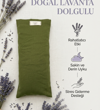 Lavanta Dolgulu Yoga Göz Yastığı Meditasyon Göz Maskesi Uyku ve Rahatlama Yastığı Aromaterapi Göz Pedi
