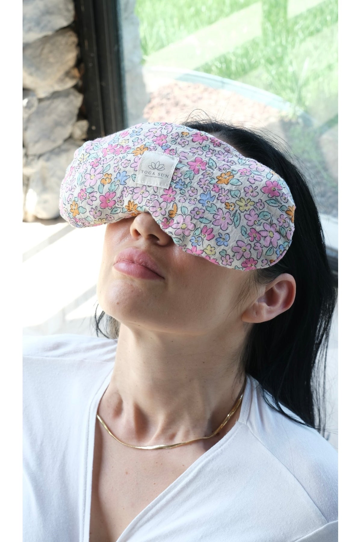 Lavantalı Göz Minderi Göz Yastığı Göz Bandı Yoga Savasana