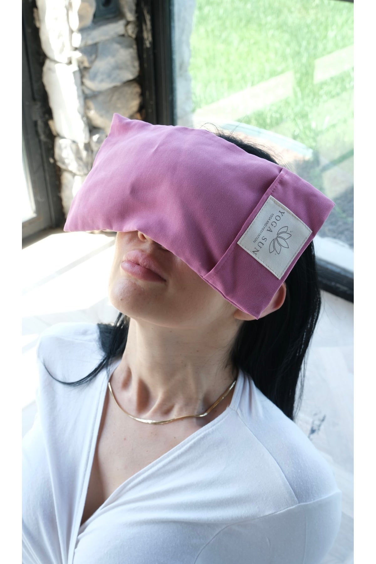 Lavantalı Göz Yastığı Göz minderi yoga göz bandı