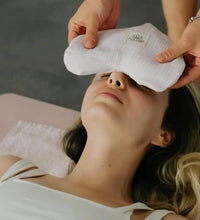 Lavantalı Meditasyon Göz Yastığı-Göz Minderi (Savasana & Uyku İçin) Pembe renk