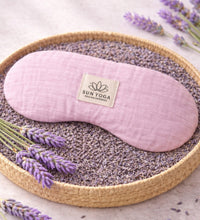 Lavantalı Meditasyon Göz Yastığı-Göz Minderi (Savasana & Uyku İçin) Pembe renk