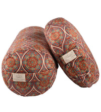 Mandala Desen Bolster & Yoga Meditasyon Minderi Karabuğday dolgulu
