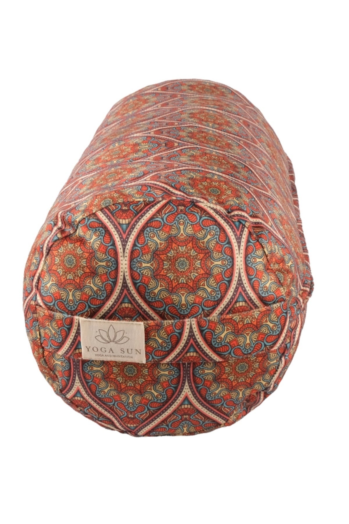 Sunyoga Zafu Silindir Yoga Minderi Bolster mandala desen
