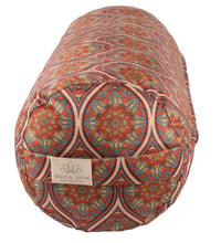 Sunyoga Zafu Silindir Yoga Minderi Bolster mandala desen