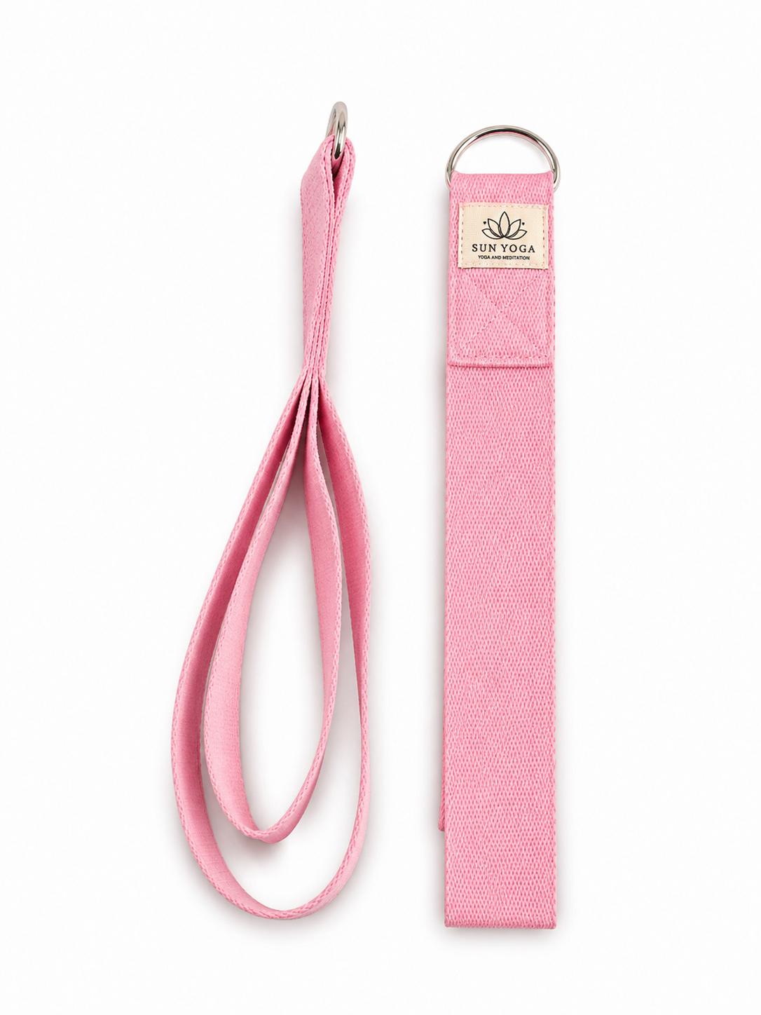 Yoga Kemeri Pilates Stretching Strap Metal Tokalı Esneme ve Duruş Destekleyici Elcek