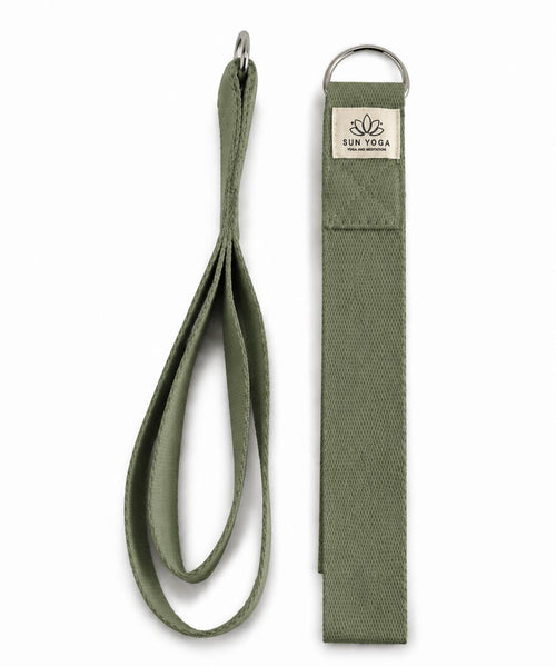 Yoga Kemeri Pilates Stretching Strap Metal Tokalı Esneme ve Duruş Destekleyici Elcek