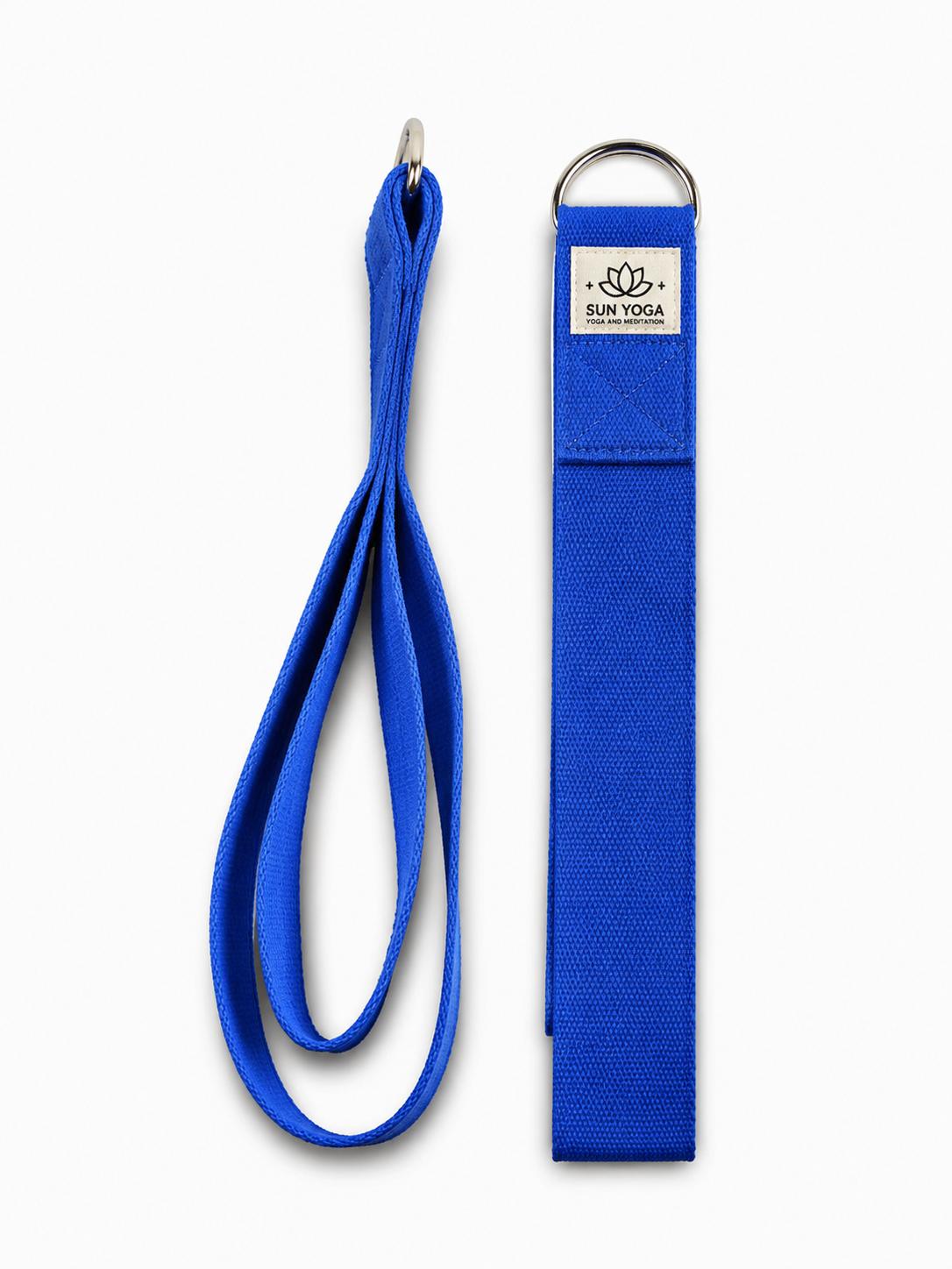 Yoga Kemeri Pilates Stretching Strap Metal Tokalı Esneme ve Duruş Destekleyici Elcek