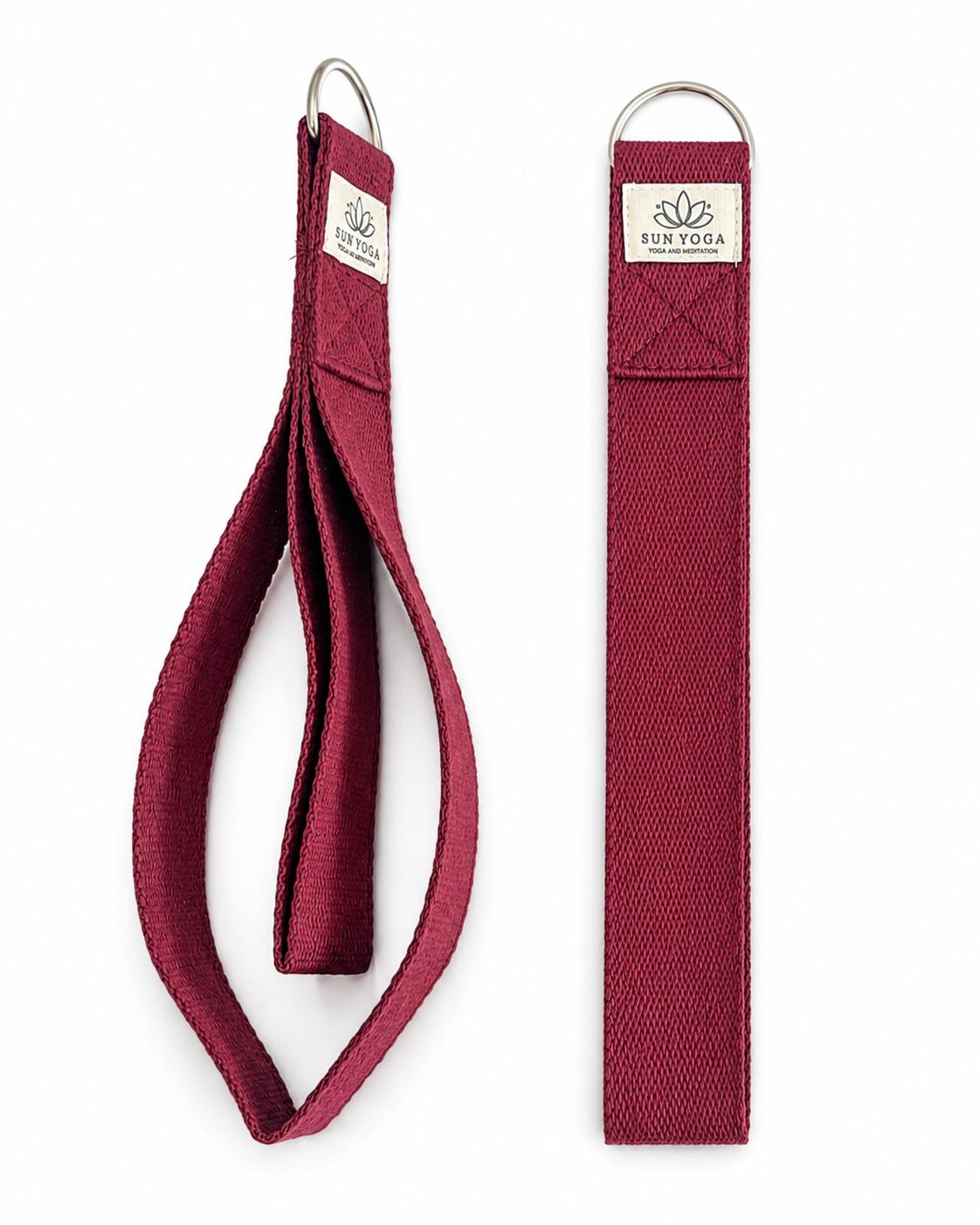 Yoga Kemeri Pilates Stretching Strap Metal Tokalı Esneme ve Duruş Destekleyici Elcek