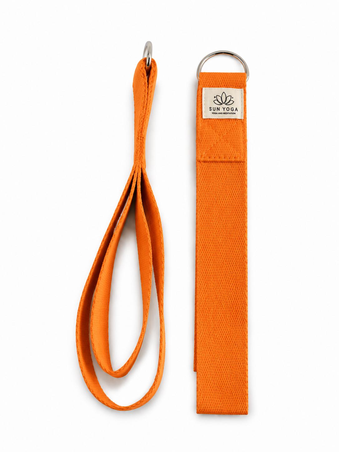 Yoga Kemeri Pilates Stretching Strap Metal Tokalı Esneme ve Duruş Destekleyici Elcek