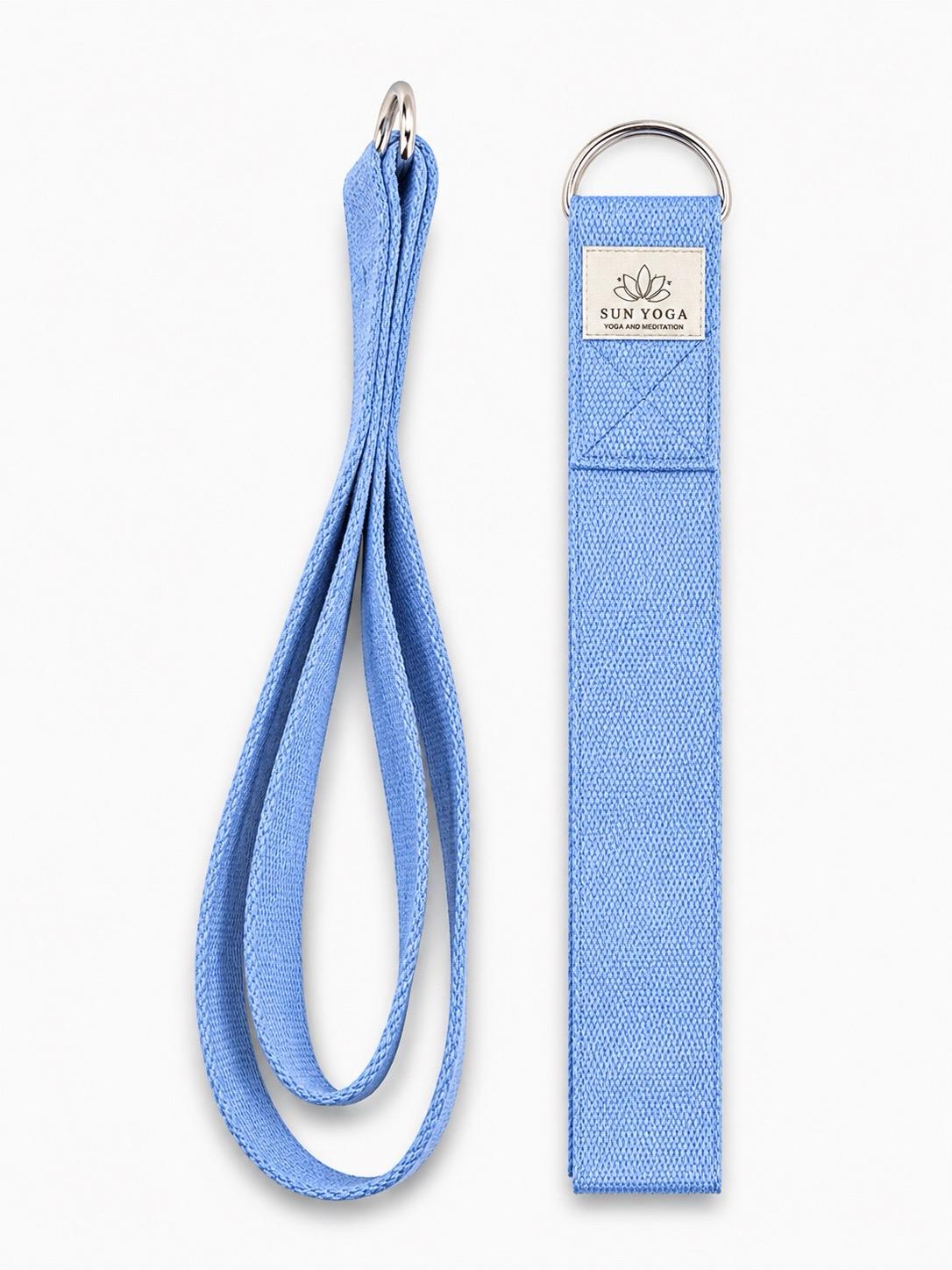 Yoga Kemeri Pilates Stretching Strap Metal Tokalı Esneme ve Duruş Destekleyici Elcek