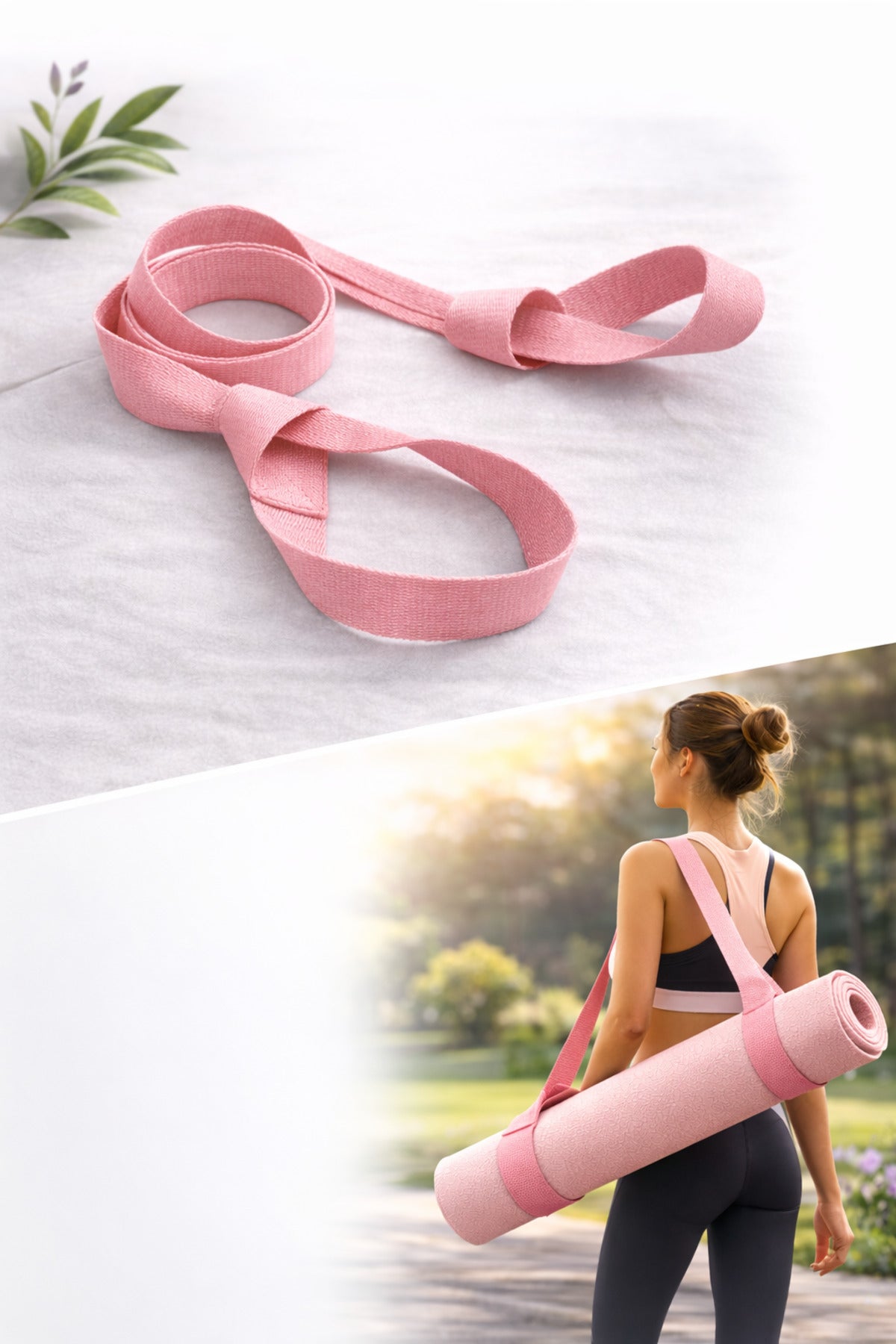 Yoga pilates Fıtness Matı Taşıma İpi – Ayarlanabilir Omuz Askılı Mat Taşıyıcı