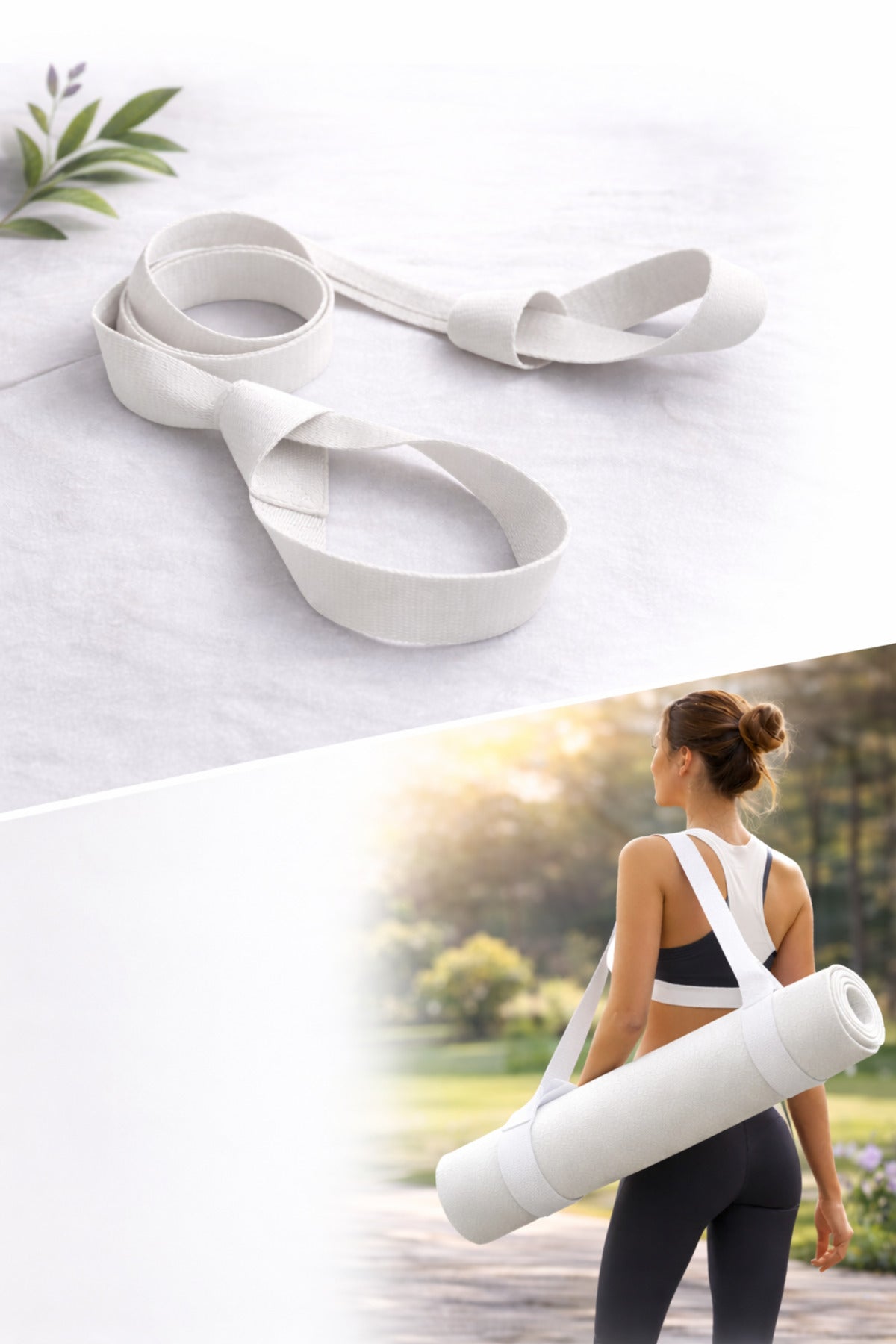 Yoga pilates Fıtness Matı Taşıma İpi – Ayarlanabilir Omuz Askılı Mat Taşıyıcı