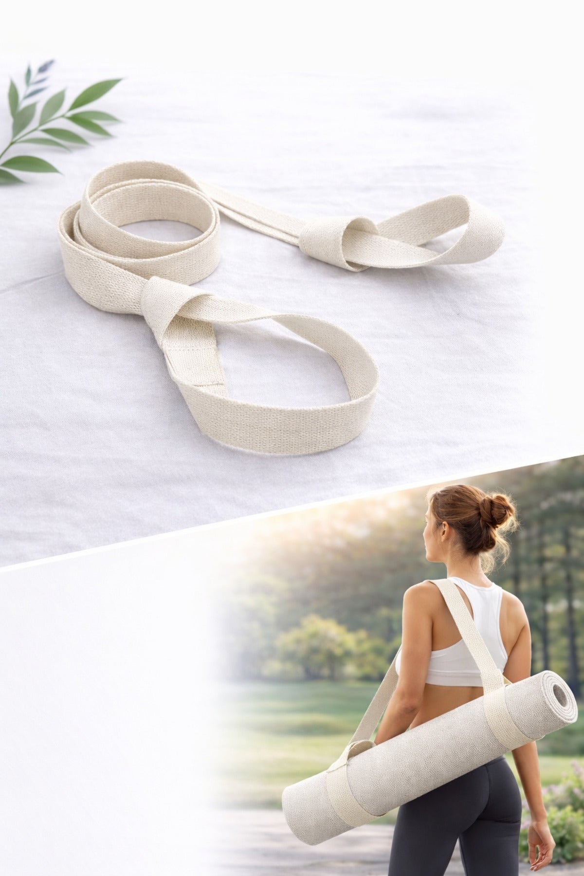 Yoga pilates Fıtness Matı Taşıma İpi – Ayarlanabilir Omuz Askılı Mat Taşıyıcı