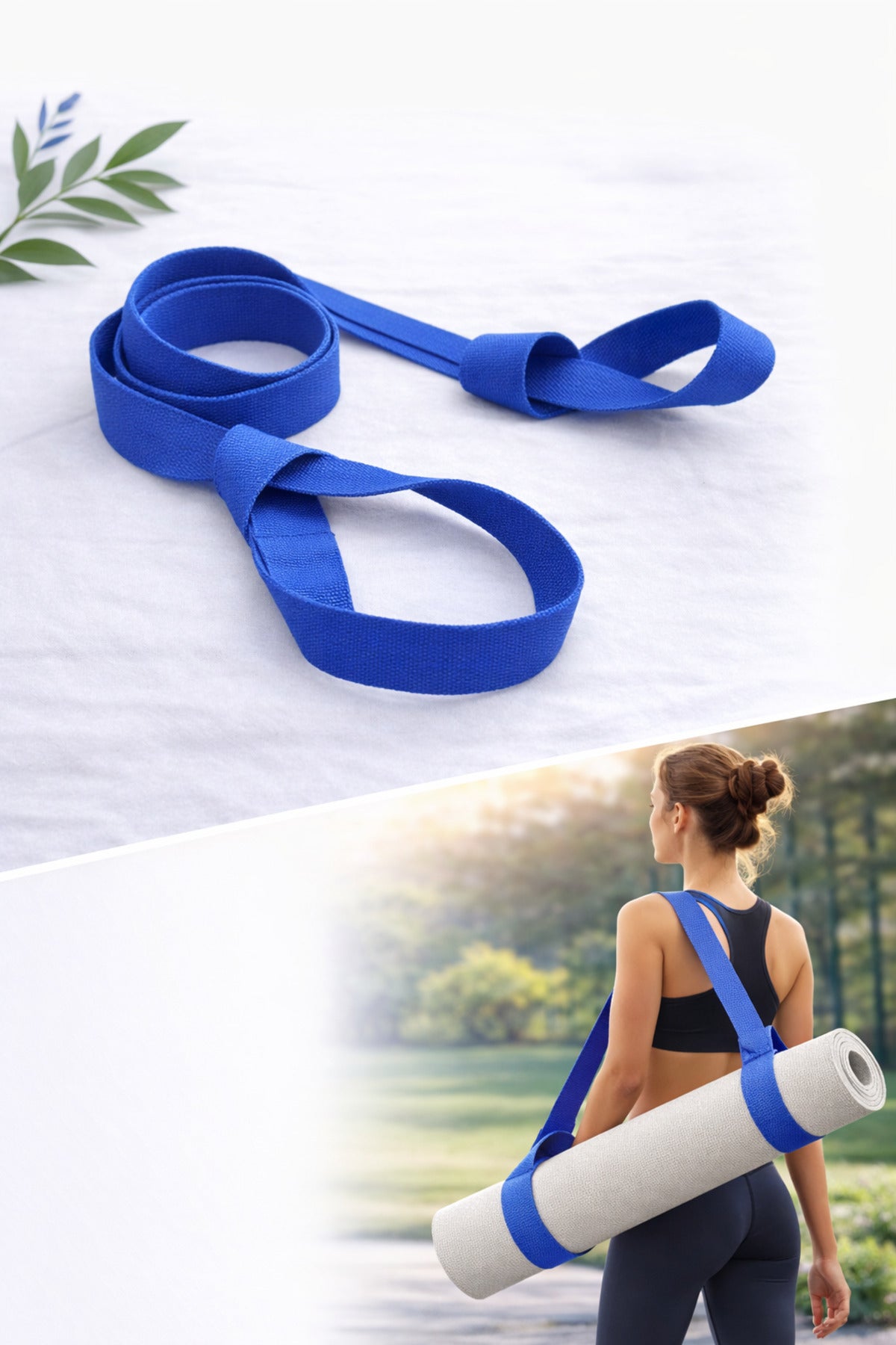 Yoga pilates Fıtness Matı Taşıma İpi – Ayarlanabilir Omuz Askılı Mat Taşıyıcı