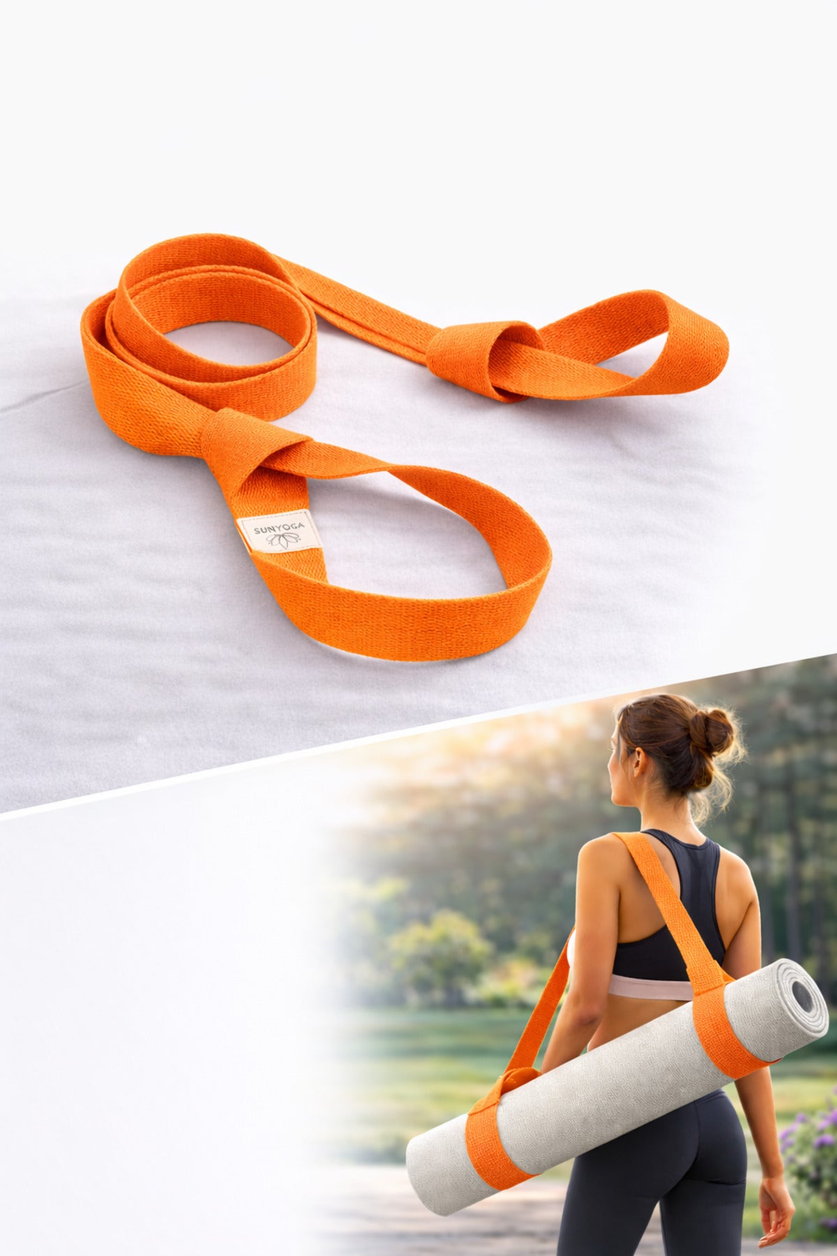 Yoga pilates Fıtness Matı Taşıma İpi – Ayarlanabilir Omuz Askılı Mat Taşıyıcı