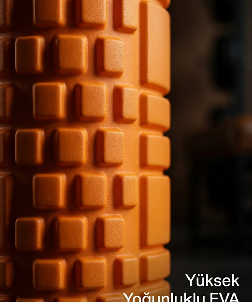 Yüksek Yoğunlukta Orta Sert Deluxe Foam Roller Fitness Pilates Yoga Masaj Köpüğü Masaj Rulosu